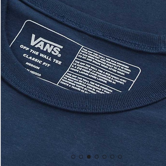 NWT VANS Off The Wall Retro Tee - Picture 3 of 3